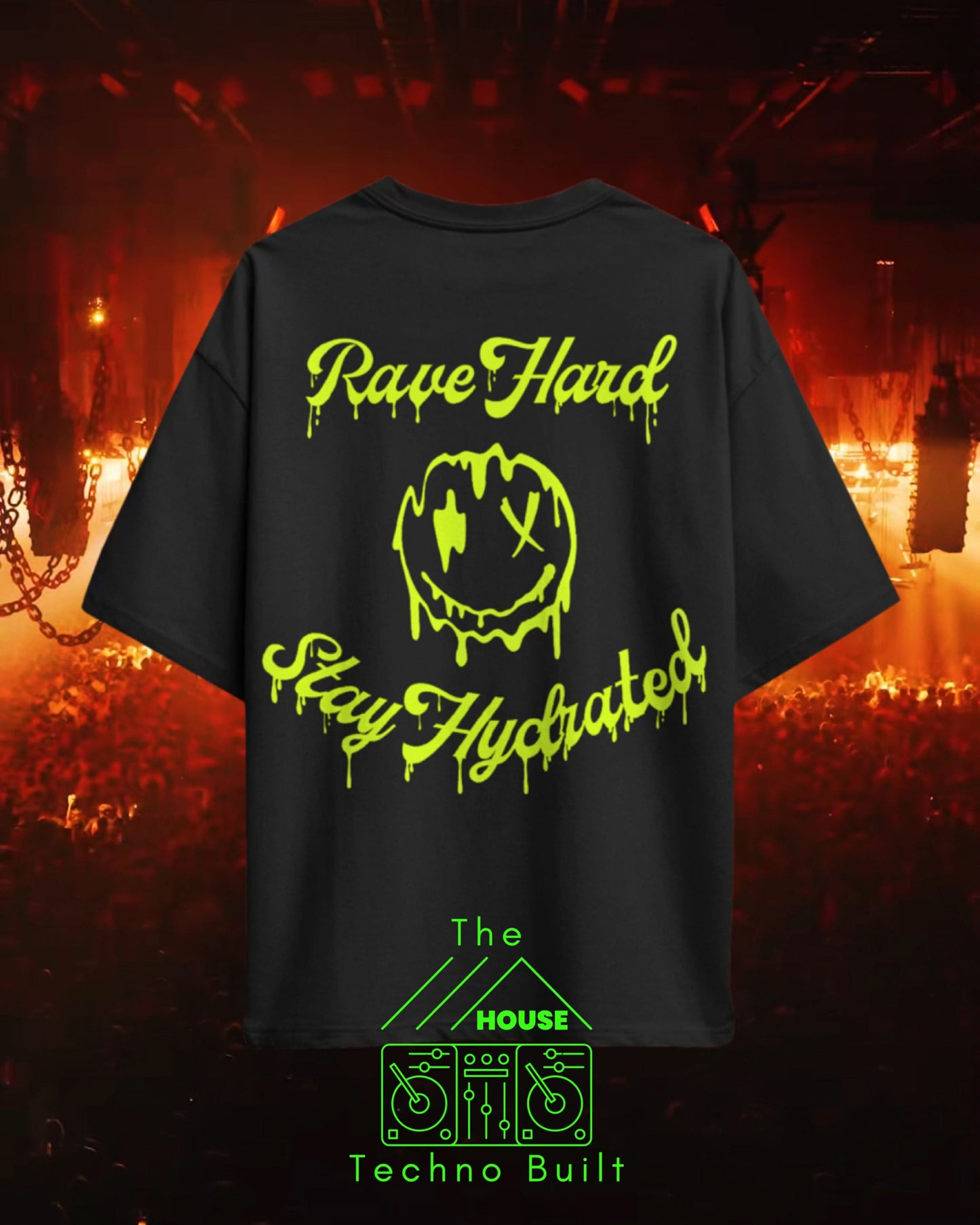RAVE HARD Oversize Premium T-shirt