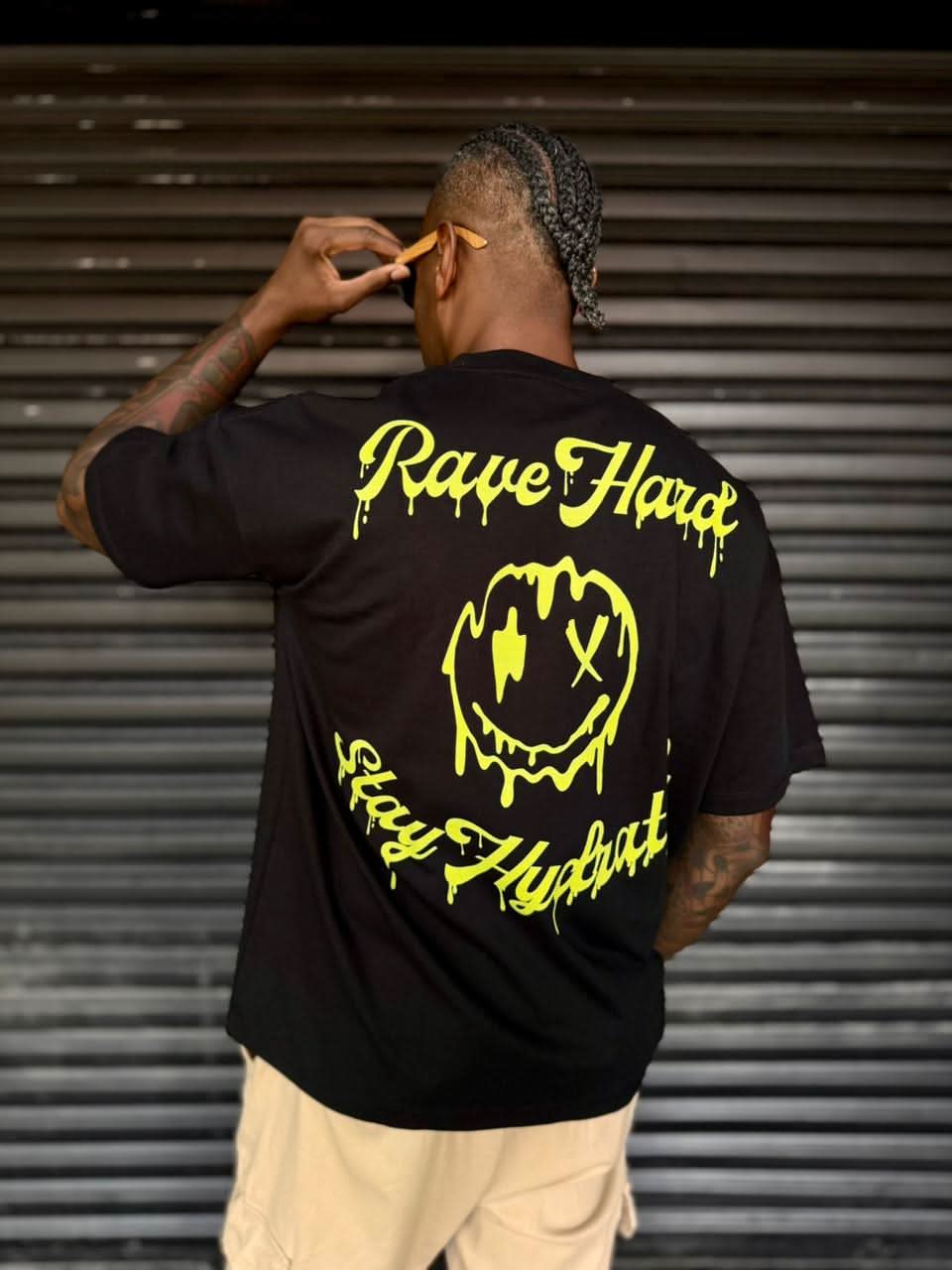 RAVE HARD Oversize Premium T-shirt